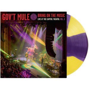 Gov't Mule Bring On The Music Vol. 3 LP ~ RSD 2019 ~Ltd Yellow w/Purple ~Sealed!
